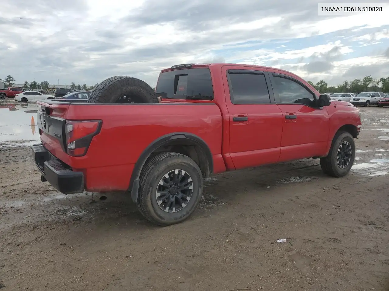 2020 Nissan Titan Sv VIN: 1N6AA1ED6LN510828 Lot: 48906145