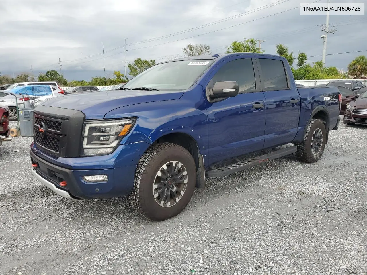 2020 Nissan Titan Sv VIN: 1N6AA1ED4LN506728 Lot: 61565745