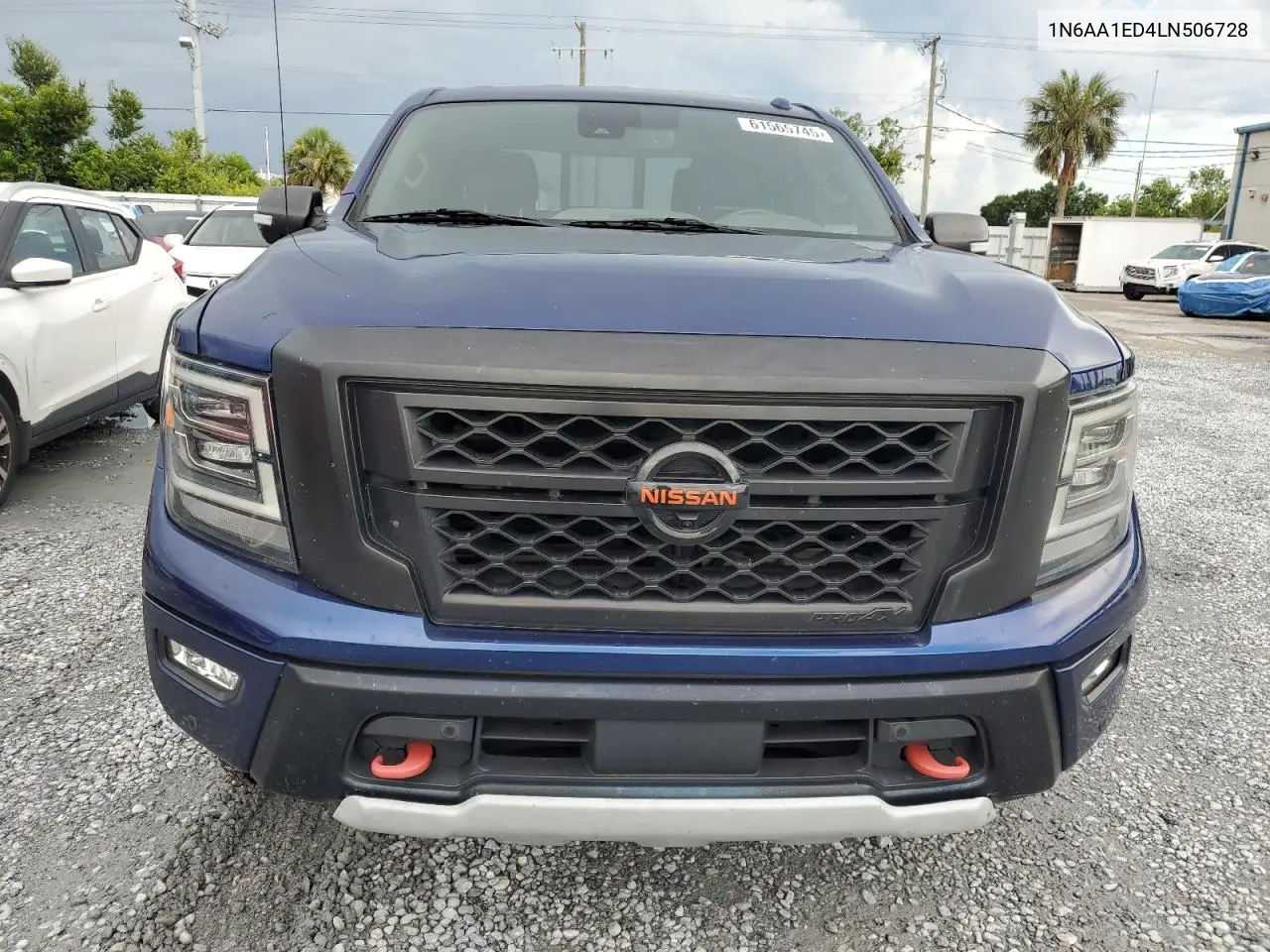 2020 Nissan Titan Sv VIN: 1N6AA1ED4LN506728 Lot: 61565745