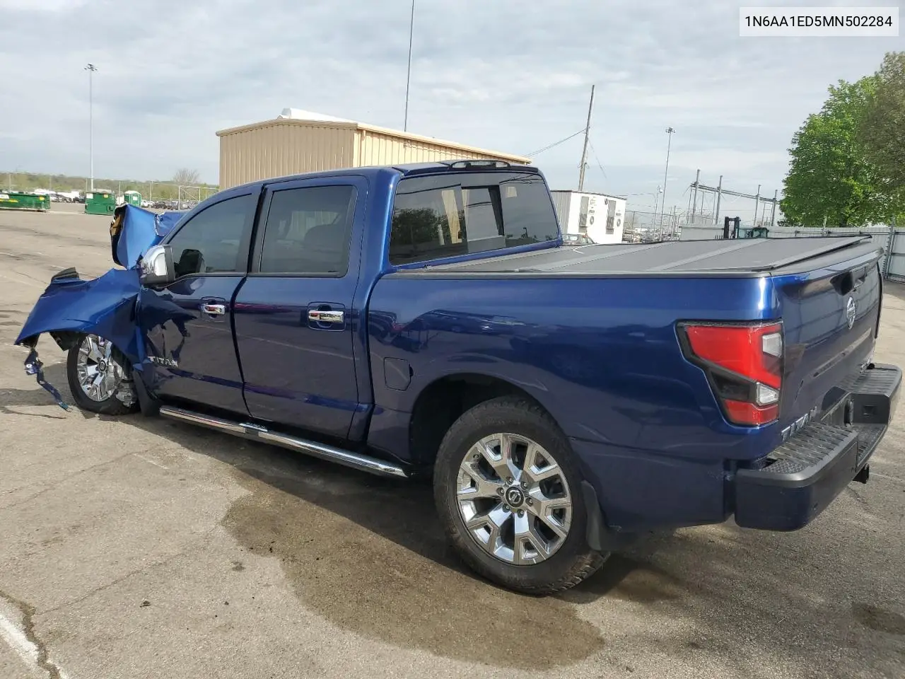 2021 Nissan Titan Sv VIN: 1N6AA1ED5MN502284 Lot: 54158975