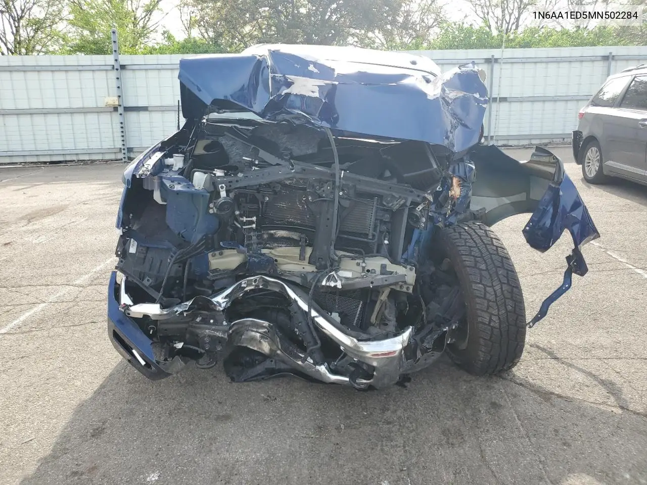 2021 Nissan Titan Sv VIN: 1N6AA1ED5MN502284 Lot: 54158975