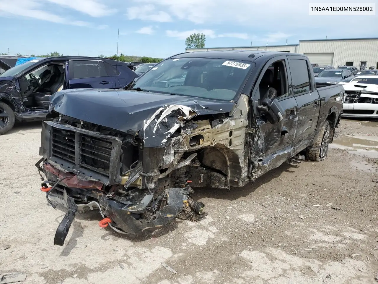2021 Nissan Titan Sv VIN: 1N6AA1ED0MN528002 Lot: 54779885