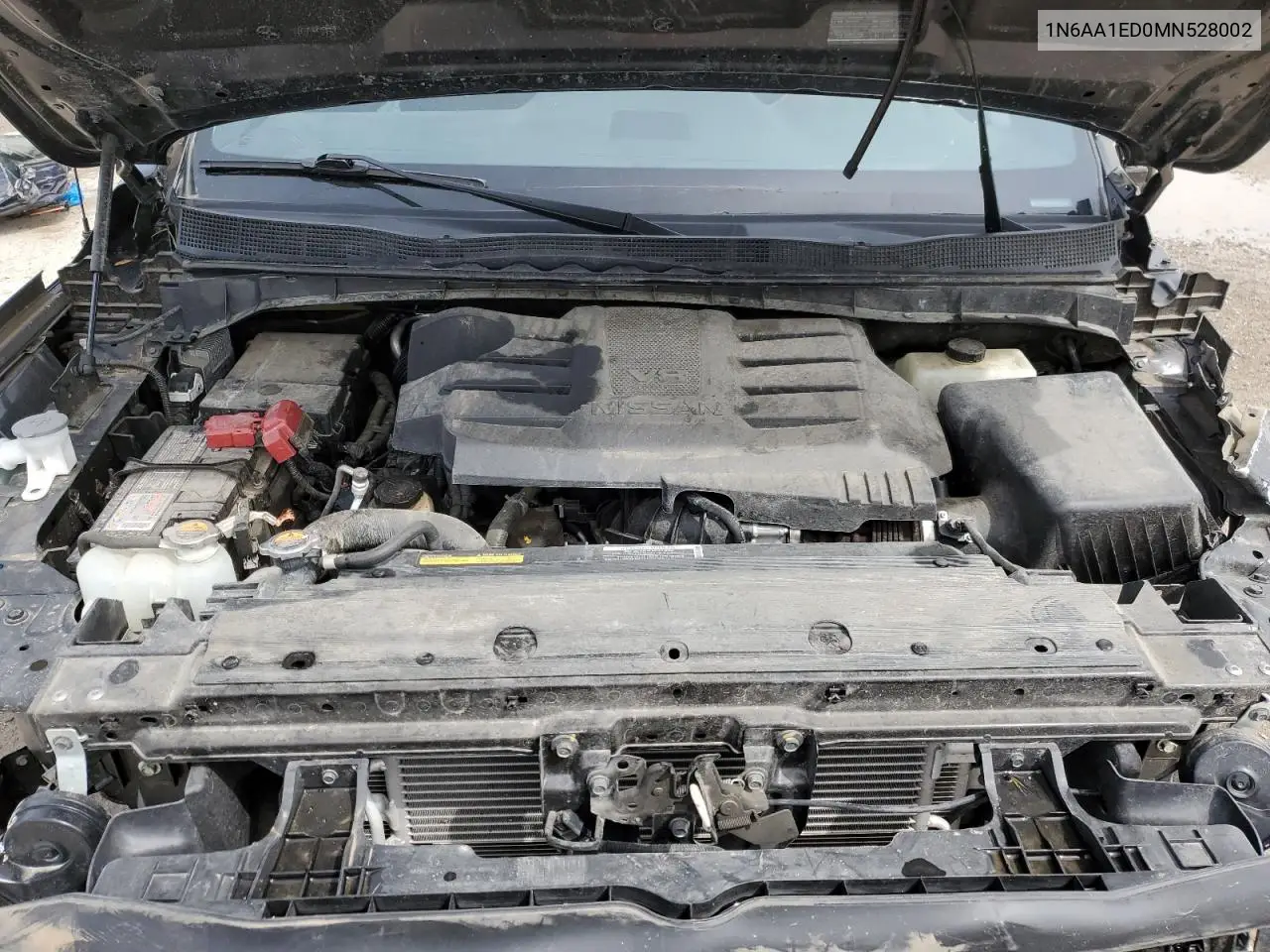 2021 Nissan Titan Sv VIN: 1N6AA1ED0MN528002 Lot: 54779885