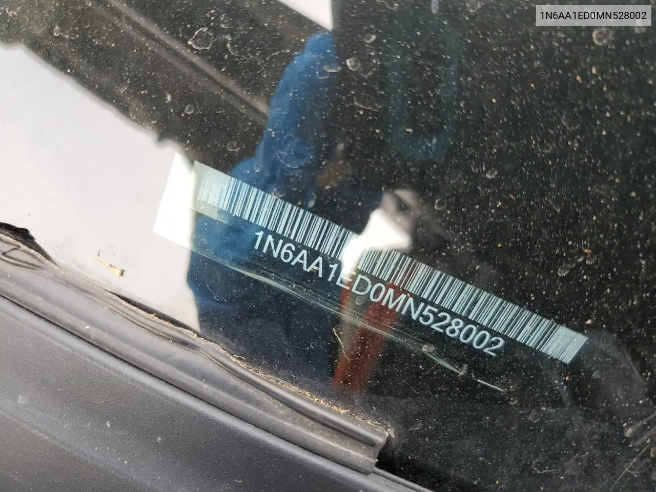 2021 Nissan Titan Sv VIN: 1N6AA1ED0MN528002 Lot: 54779885