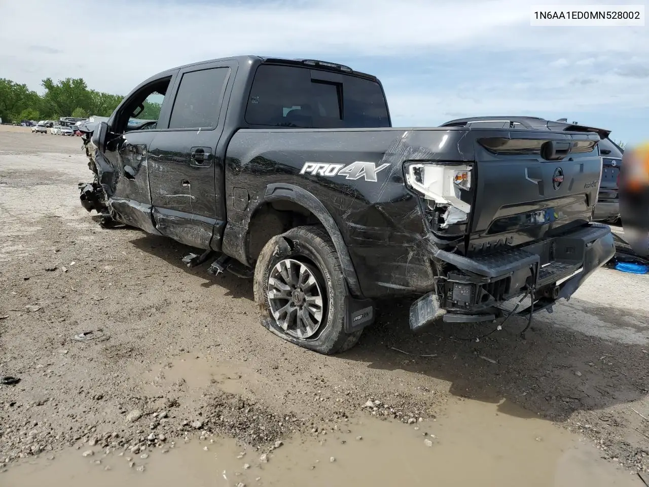 2021 Nissan Titan Sv VIN: 1N6AA1ED0MN528002 Lot: 54779885