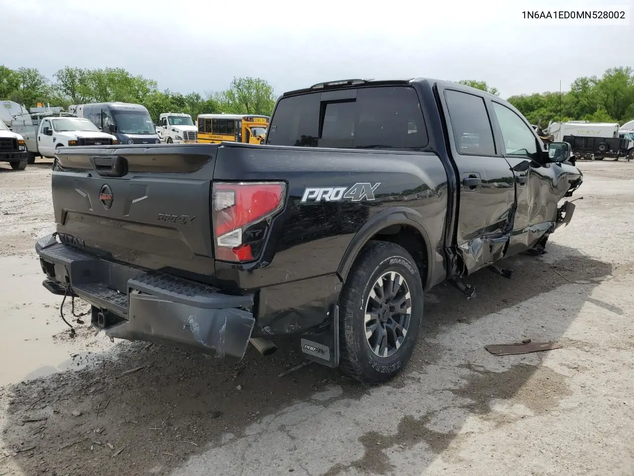 2021 Nissan Titan Sv VIN: 1N6AA1ED0MN528002 Lot: 54779885