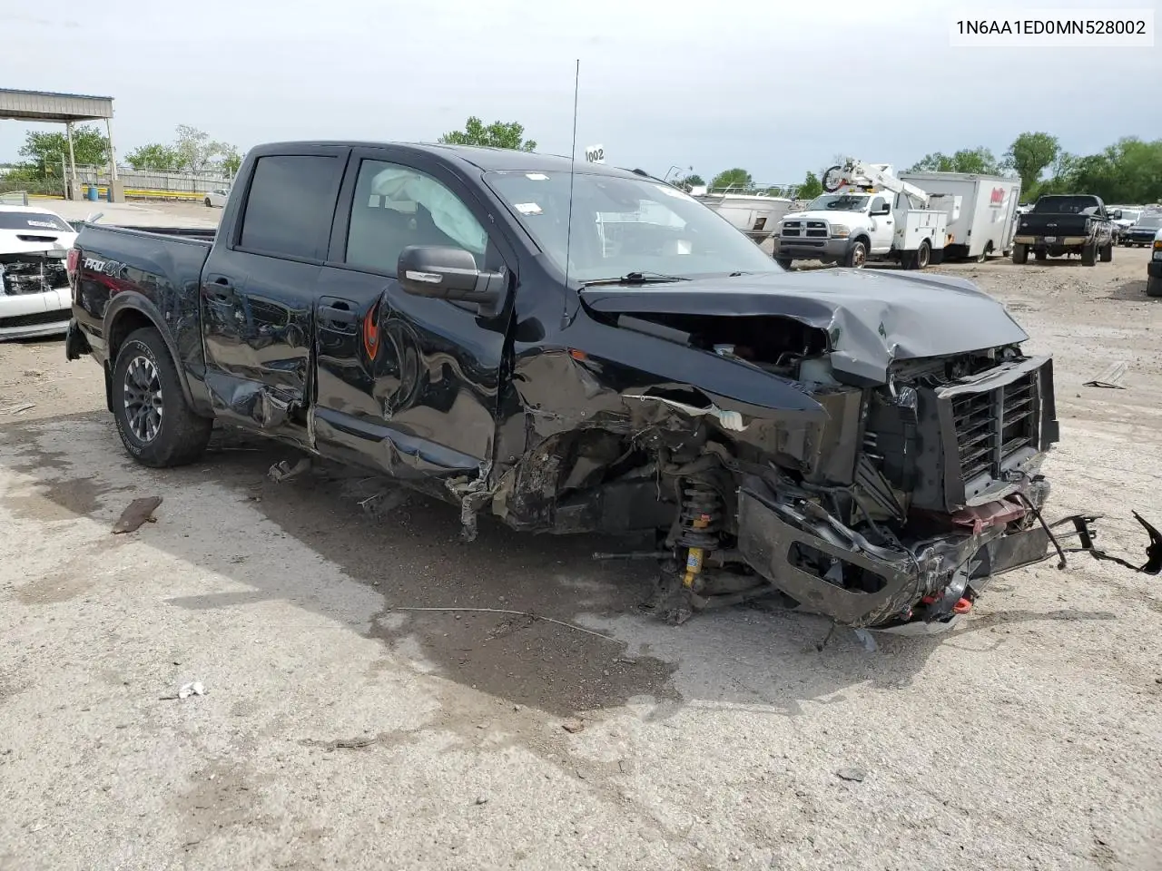 2021 Nissan Titan Sv VIN: 1N6AA1ED0MN528002 Lot: 54779885