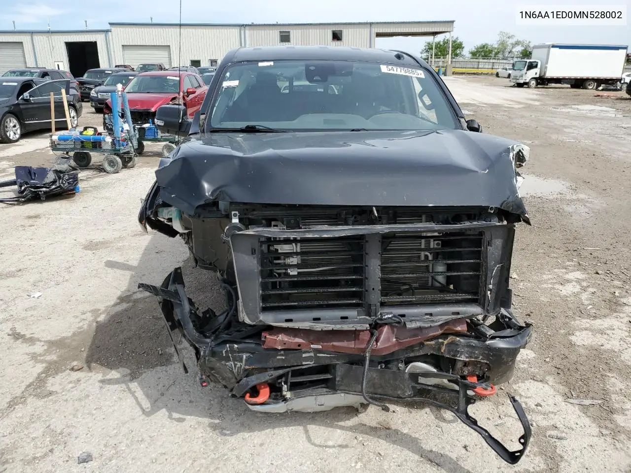 2021 Nissan Titan Sv VIN: 1N6AA1ED0MN528002 Lot: 54779885