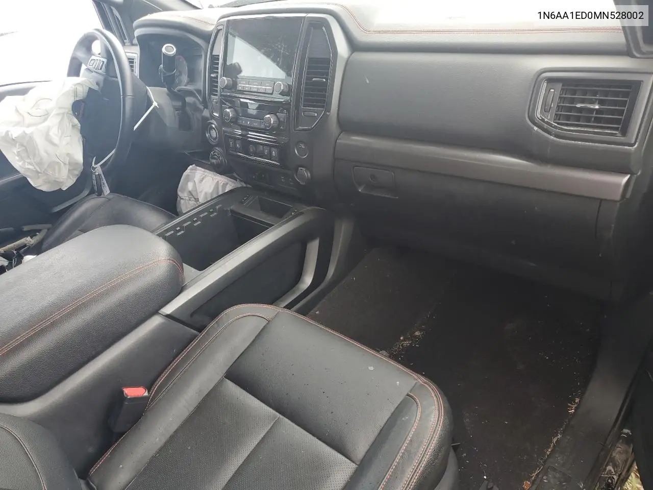 2021 Nissan Titan Sv VIN: 1N6AA1ED0MN528002 Lot: 54779885