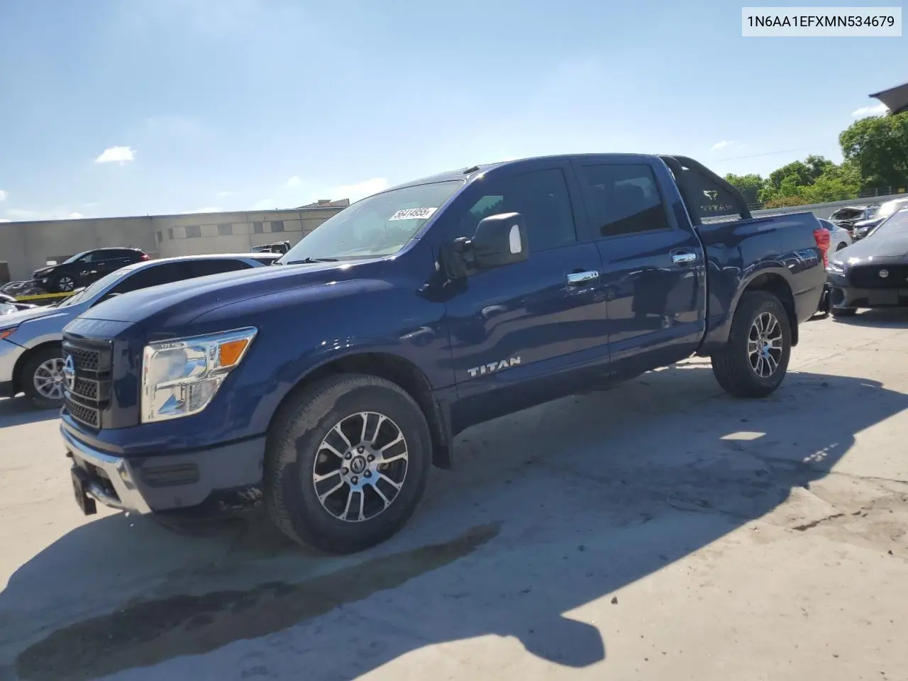 2021 Nissan Titan Sv VIN: 1N6AA1EFXMN534679 Lot: 56414955