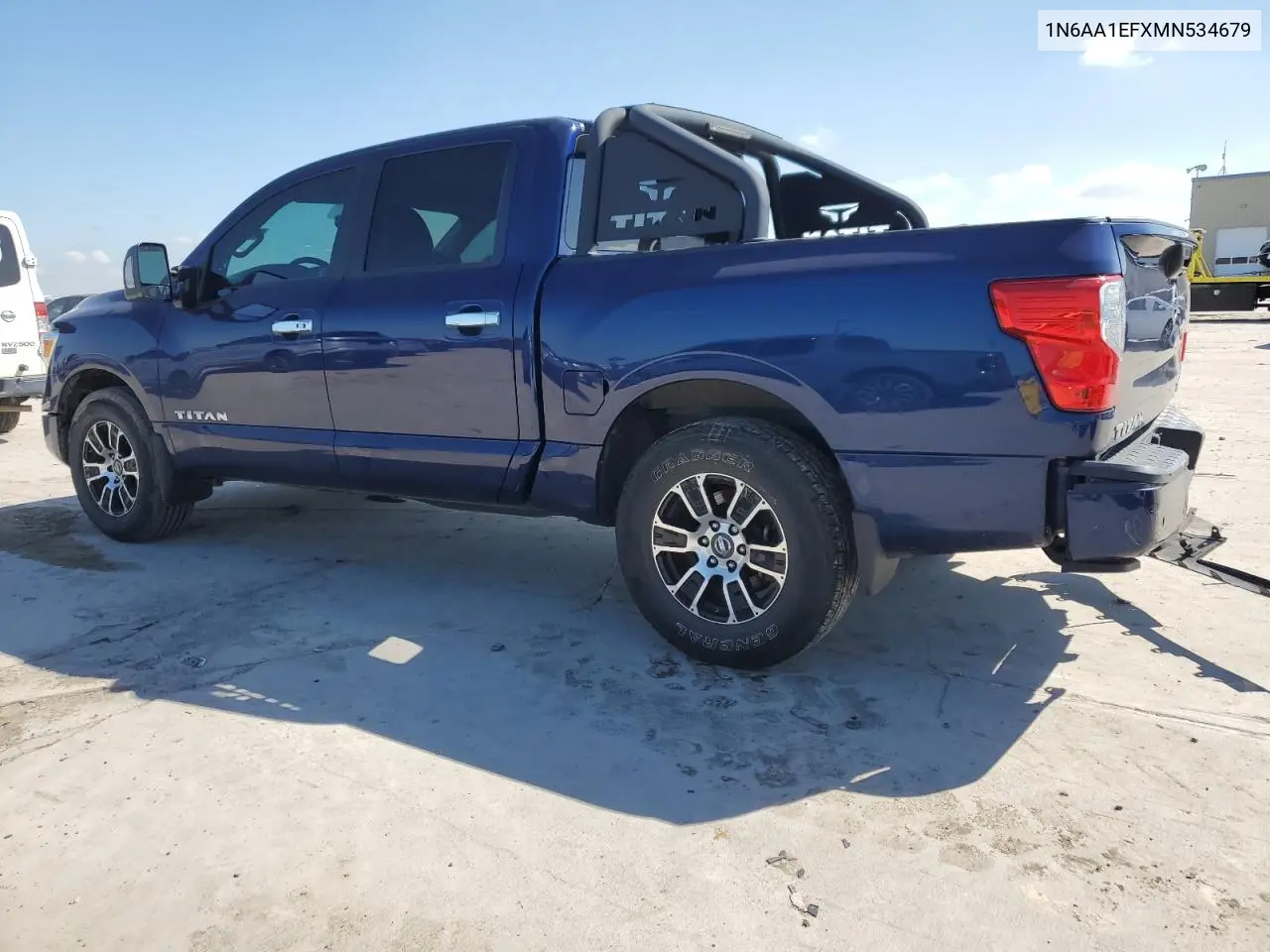 2021 Nissan Titan Sv VIN: 1N6AA1EFXMN534679 Lot: 56414955