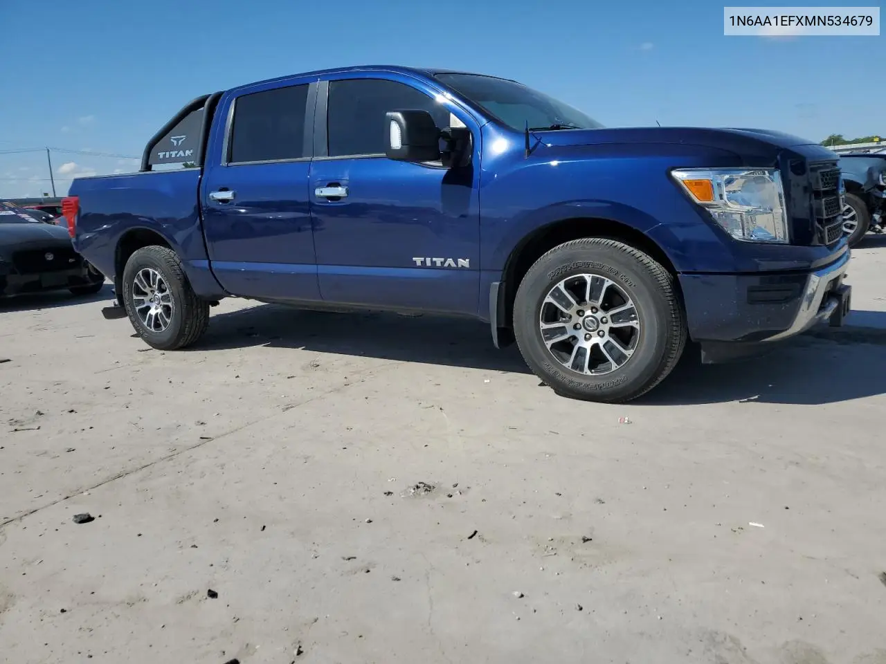 2021 Nissan Titan Sv VIN: 1N6AA1EFXMN534679 Lot: 56414955