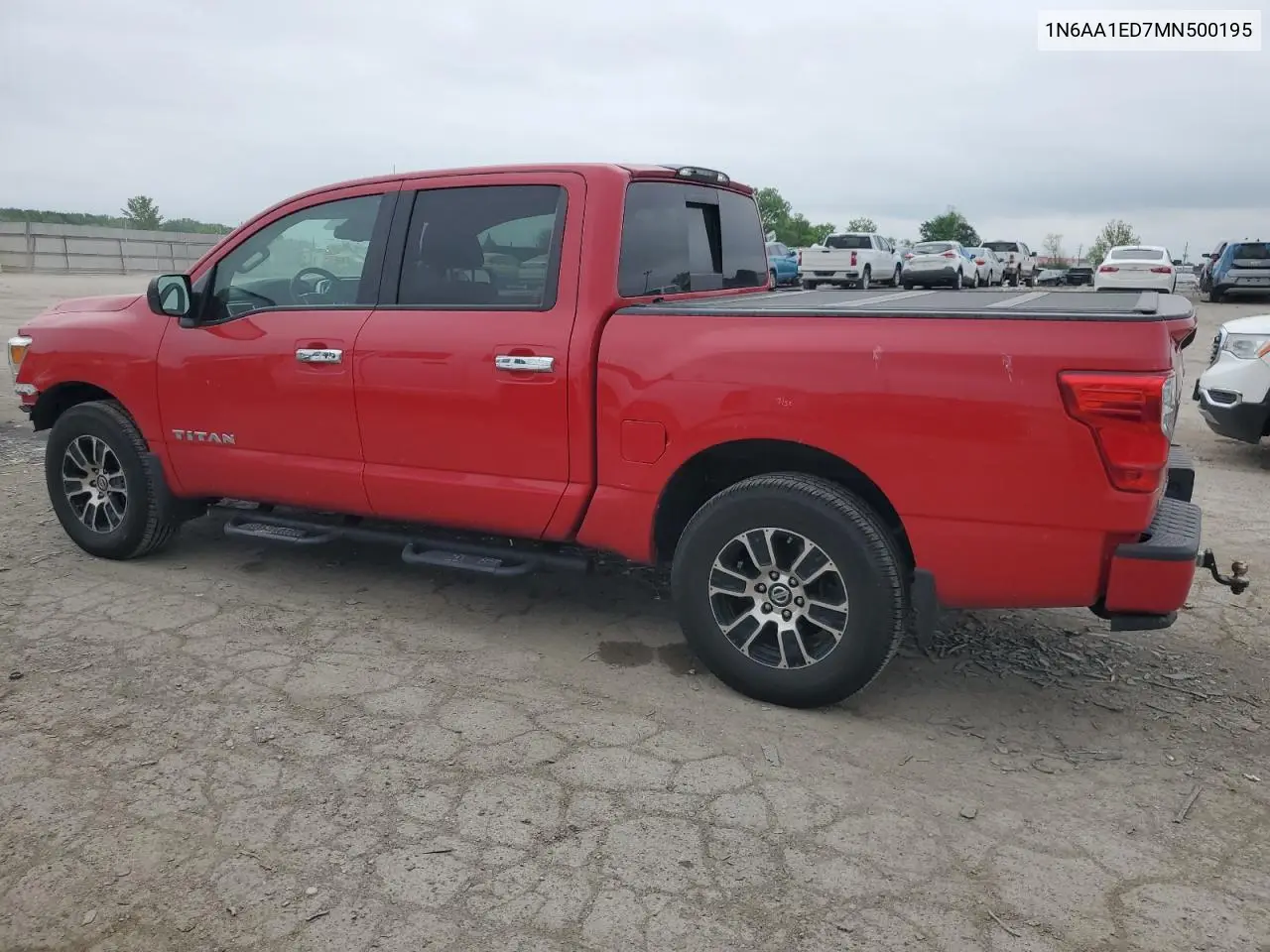 2021 Nissan Titan Sv VIN: 1N6AA1ED7MN500195 Lot: 56515535