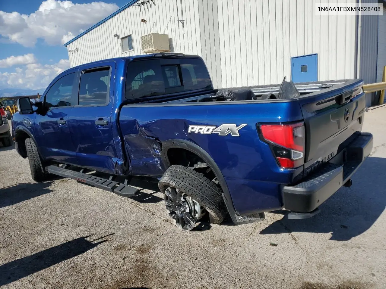 2021 Nissan Titan Xd Sv VIN: 1N6AA1FBXMN528408 Lot: 59546505