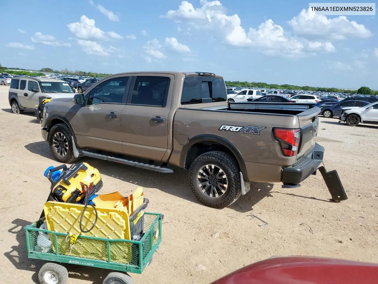 2021 Nissan Titan Sv VIN: 1N6AA1EDXMN523826 Lot: 61851765