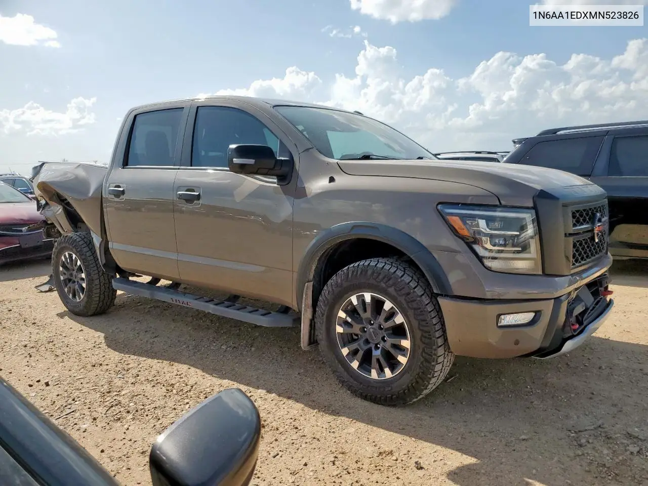 2021 Nissan Titan Sv VIN: 1N6AA1EDXMN523826 Lot: 61851765
