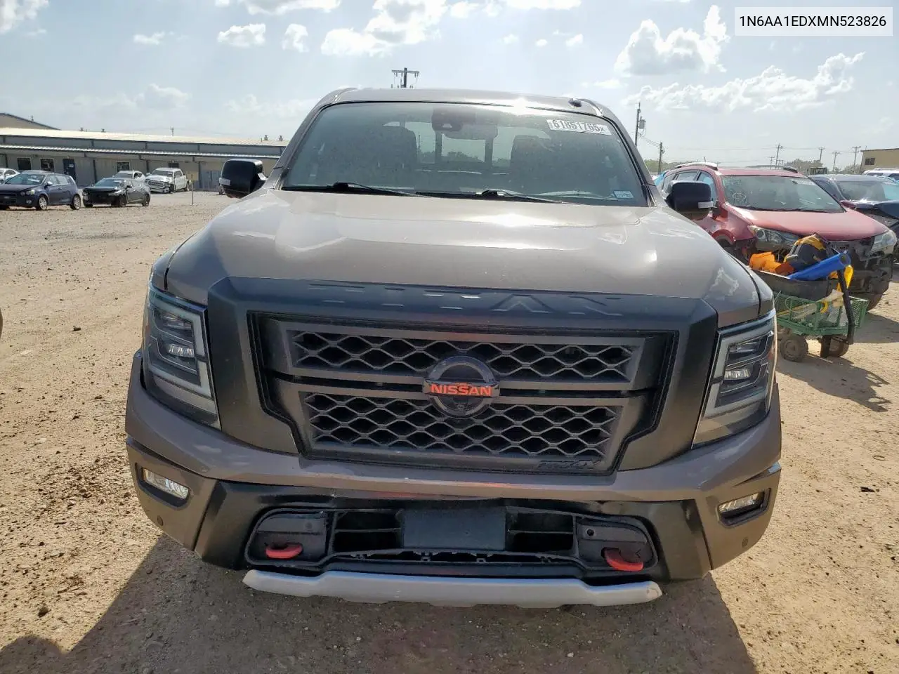 2021 Nissan Titan Sv VIN: 1N6AA1EDXMN523826 Lot: 61851765