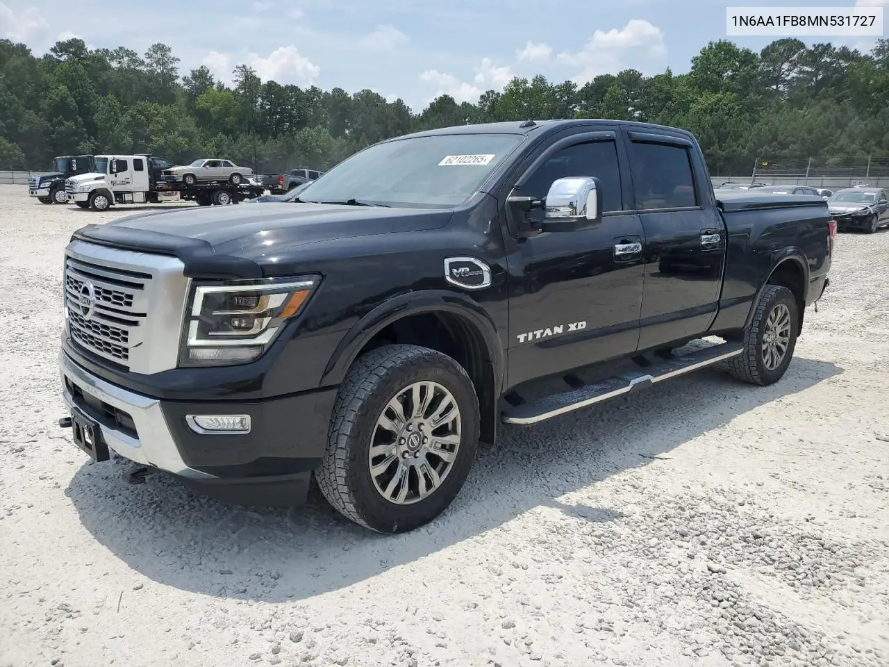 2021 Nissan Titan Xd Sv VIN: 1N6AA1FB8MN531727 Lot: 62102265