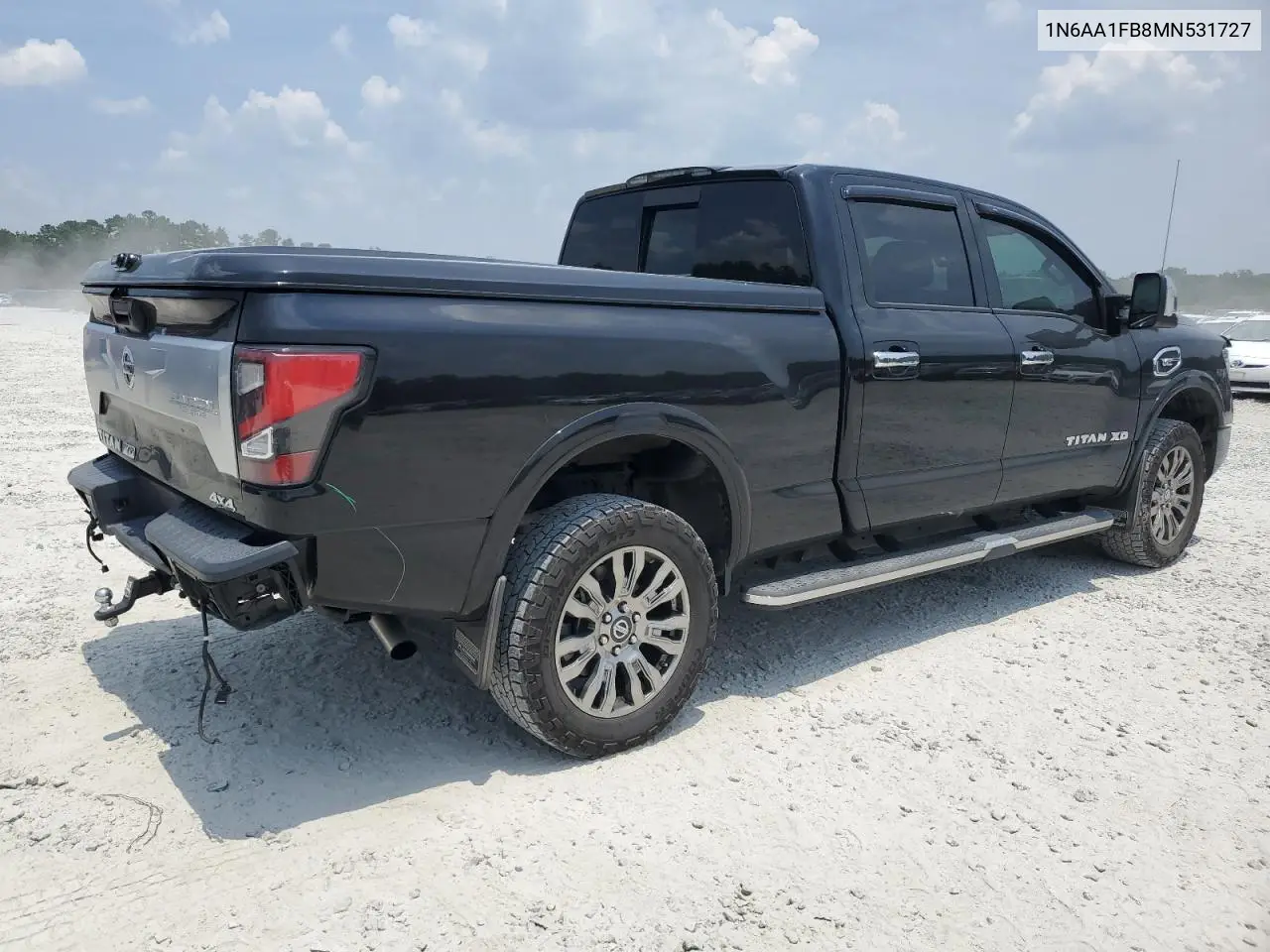 2021 Nissan Titan Xd Sv VIN: 1N6AA1FB8MN531727 Lot: 62102265