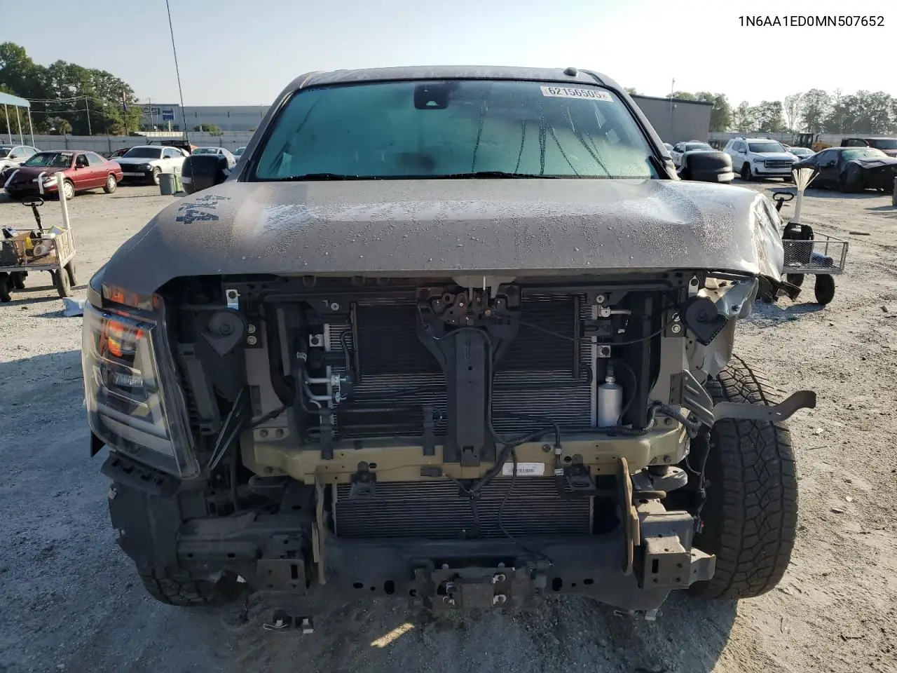 2021 Nissan Titan Sv VIN: 1N6AA1ED0MN507652 Lot: 62156505