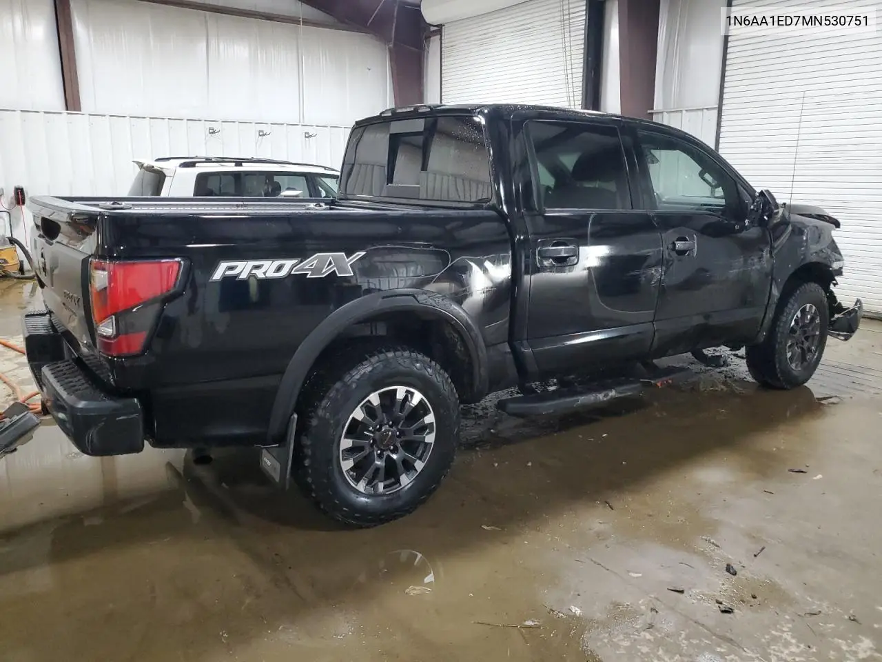 2021 Nissan Titan Sv VIN: 1N6AA1ED7MN530751 Lot: 62183225