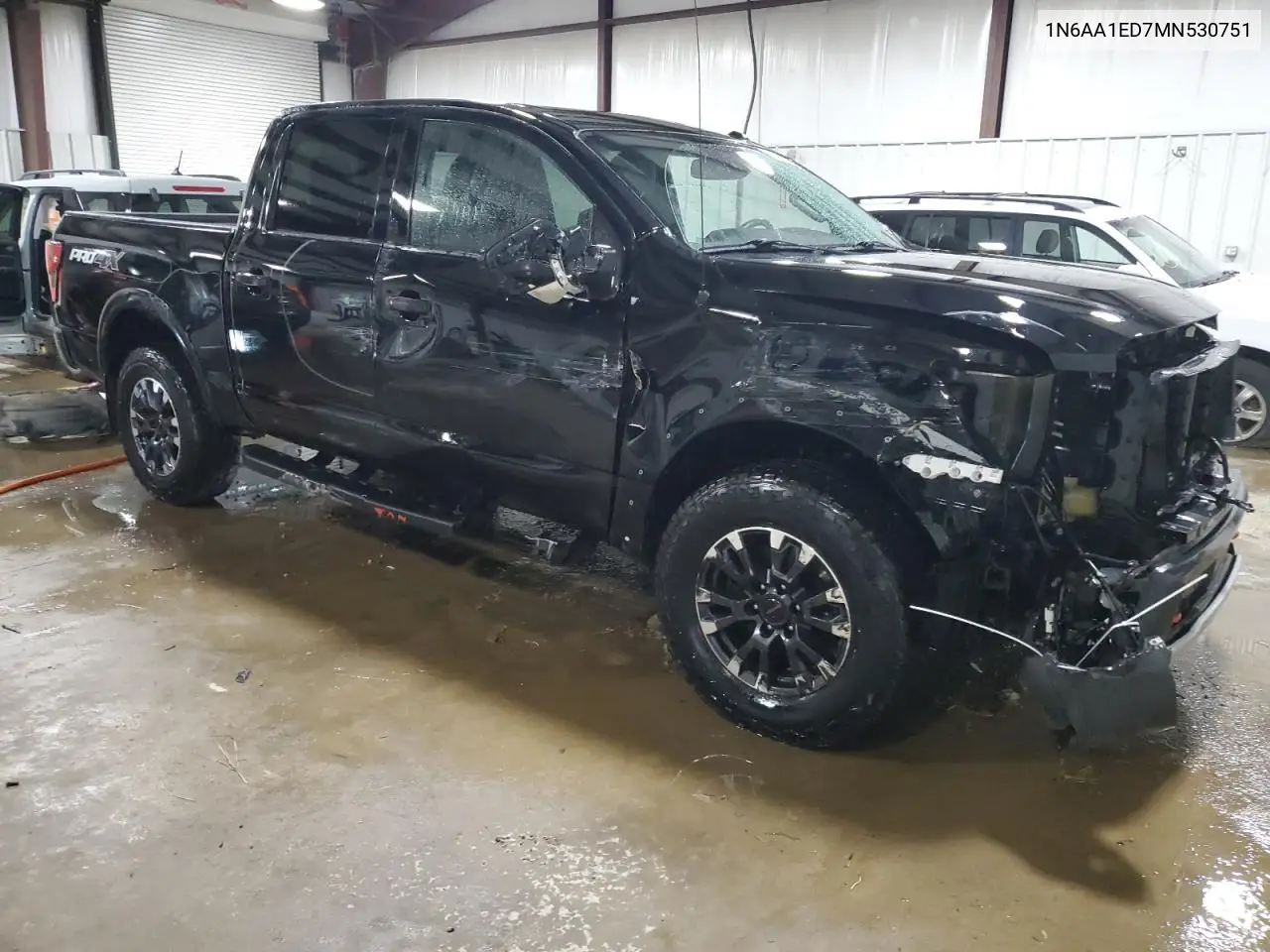 2021 Nissan Titan Sv VIN: 1N6AA1ED7MN530751 Lot: 62183225