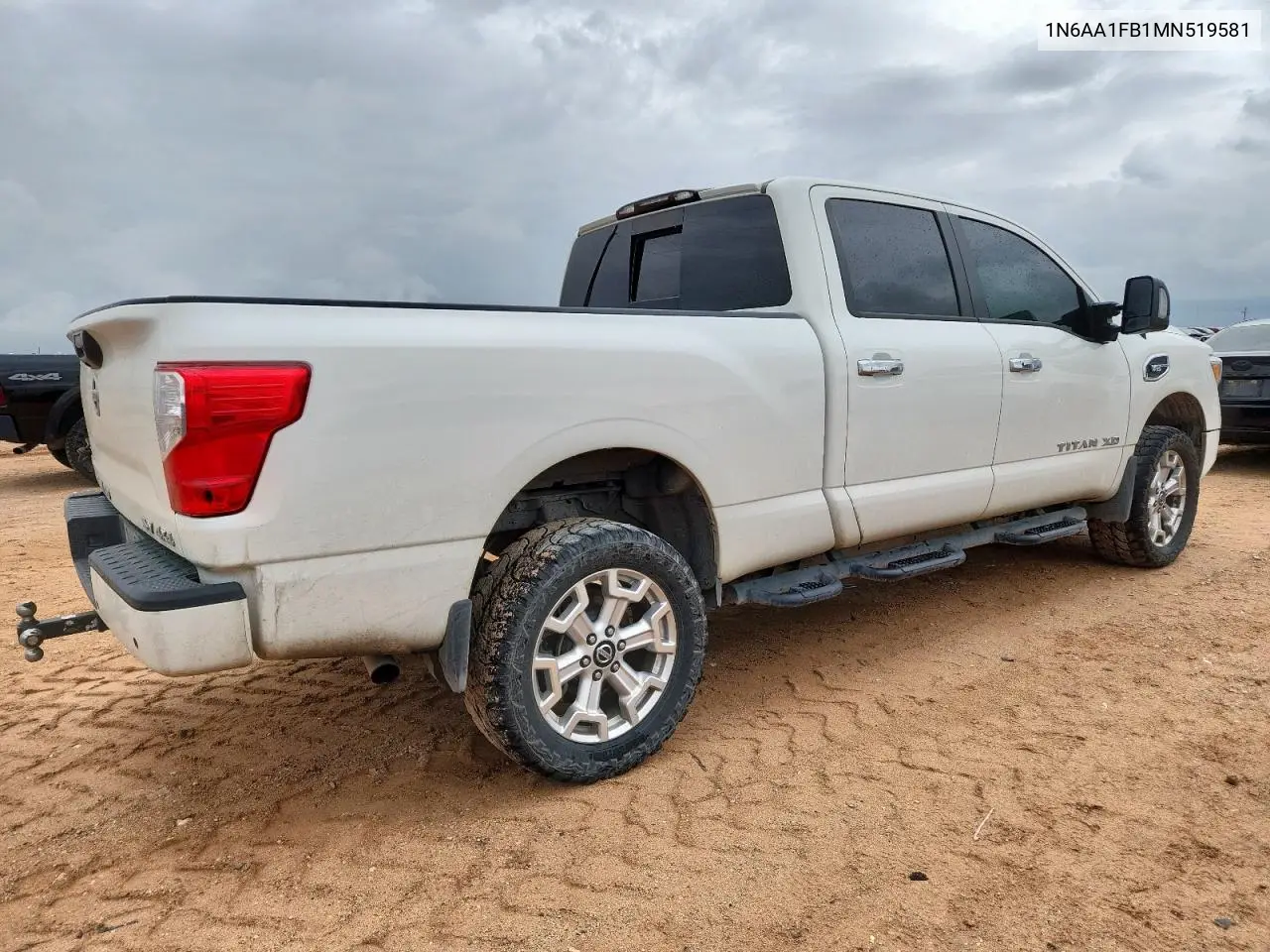 2021 Nissan Titan Xd Sv VIN: 1N6AA1FB1MN519581 Lot: 62878345