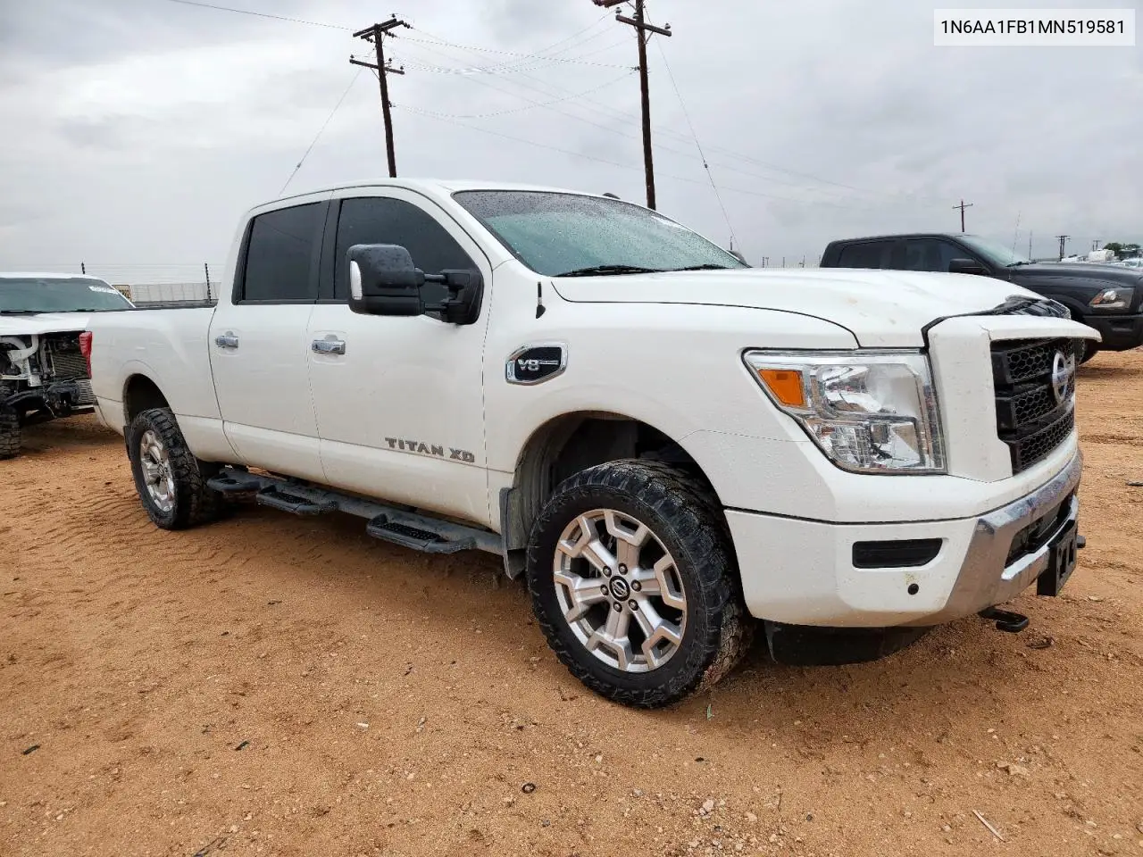 2021 Nissan Titan Xd Sv VIN: 1N6AA1FB1MN519581 Lot: 62878345