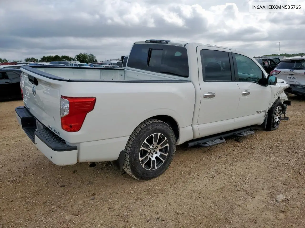 2021 Nissan Titan Sv VIN: 1N6AA1EDXMN535765 Lot: 63125075