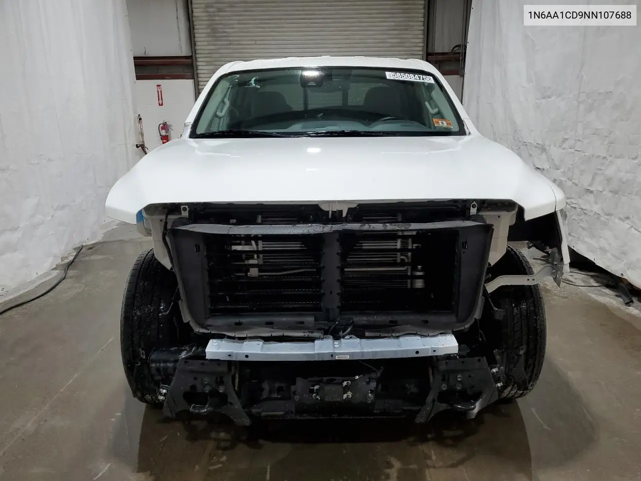 2022 Nissan Titan Sv VIN: 1N6AA1CD9NN107688 Lot: 58508475