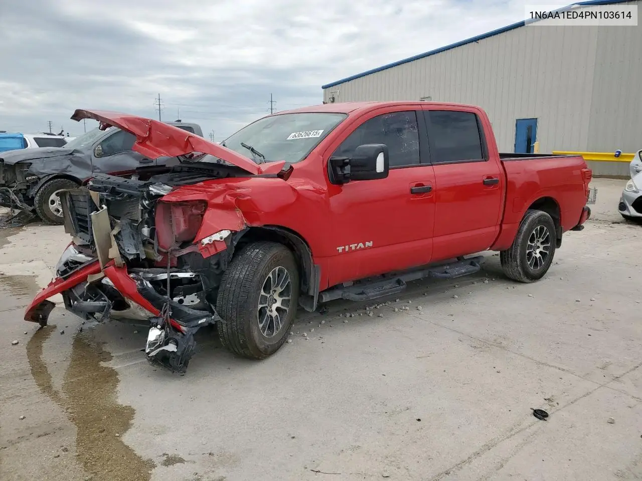2023 Nissan Titan Sv VIN: 1N6AA1ED4PN103614 Lot: 63626615
