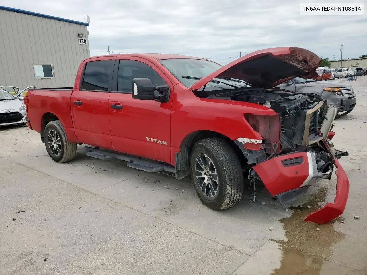 2023 Nissan Titan Sv VIN: 1N6AA1ED4PN103614 Lot: 63626615