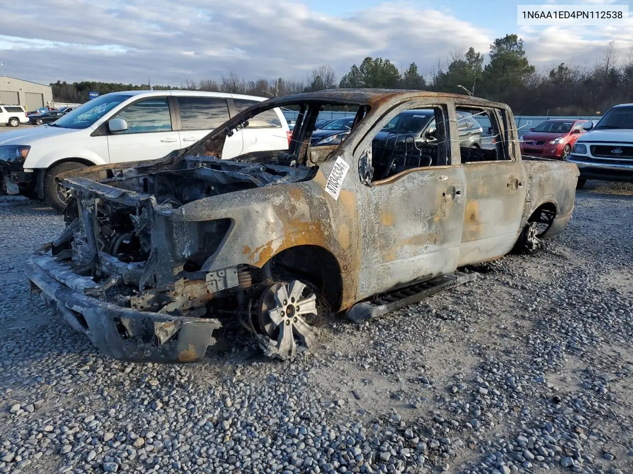 2023 Nissan Titan Sv VIN: 1N6AA1ED4PN112538 Lot: 87034334
