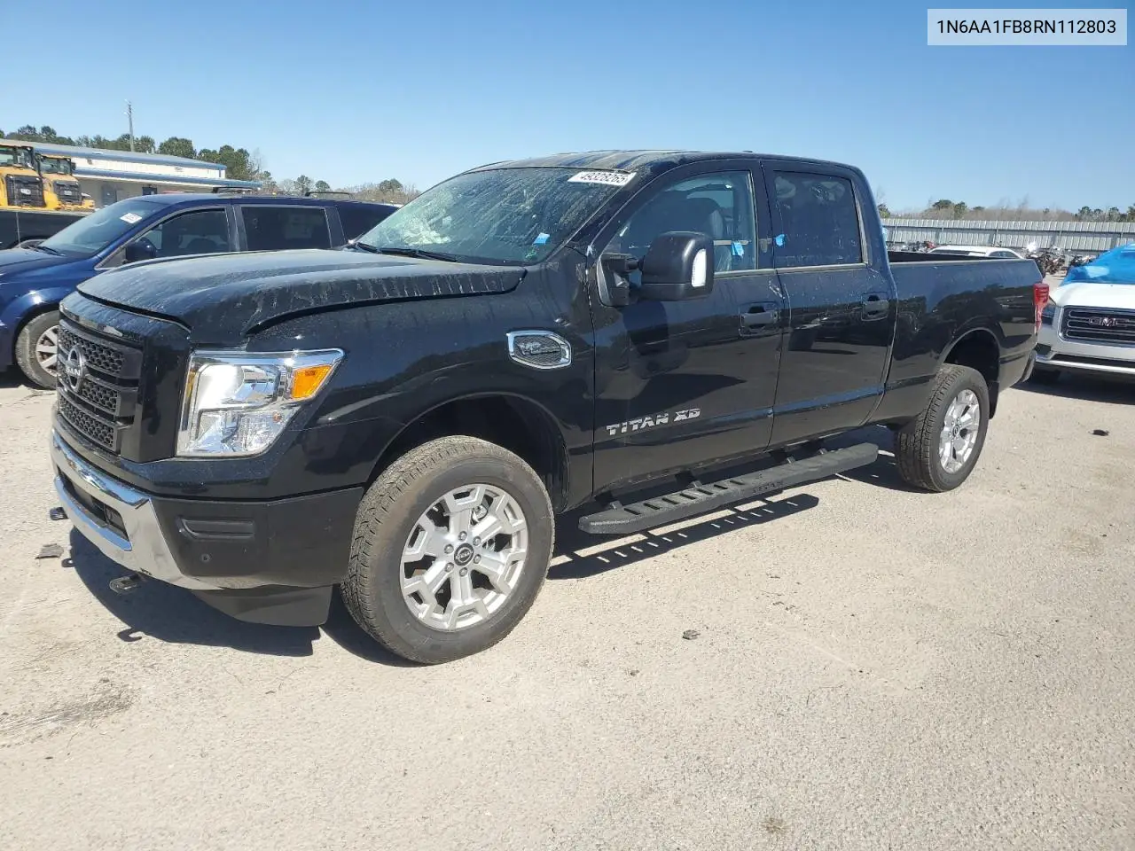 2024 Nissan Titan Xd Sv VIN: 1N6AA1FB8RN112803 Lot: 49328265