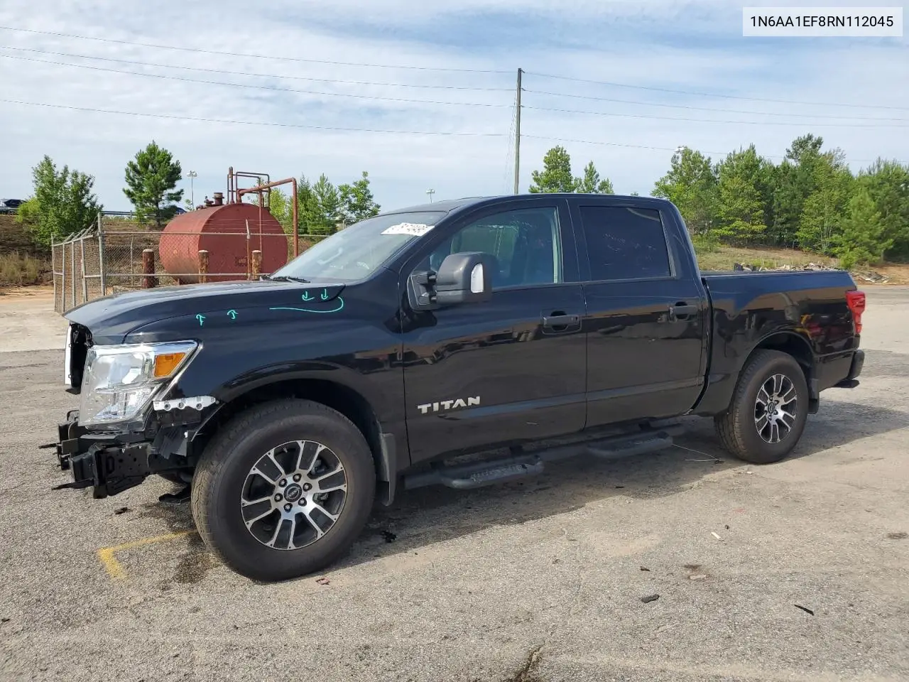 2024 Nissan Titan Sv VIN: 1N6AA1EF8RN112045 Lot: 61740495