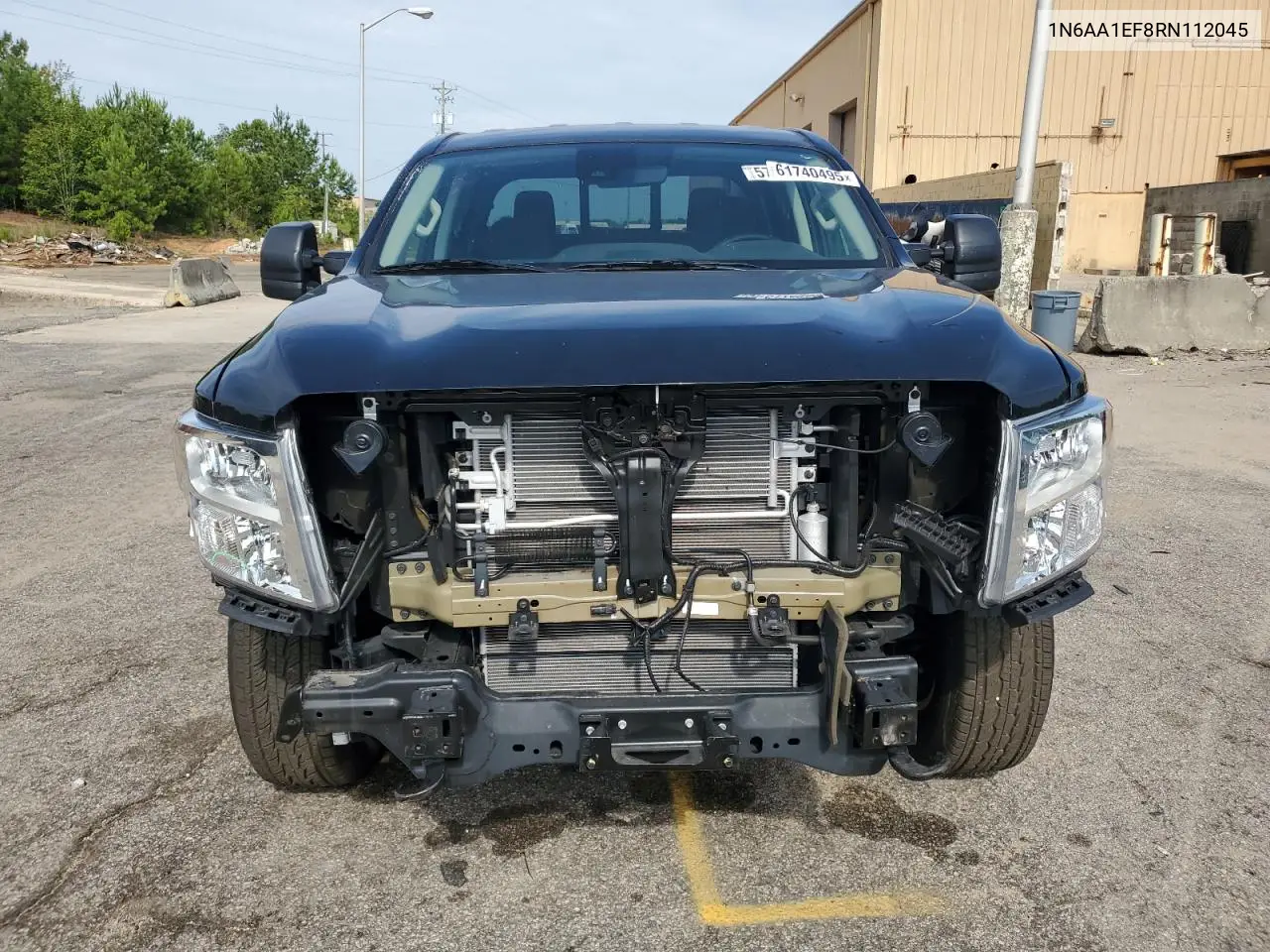 2024 Nissan Titan Sv VIN: 1N6AA1EF8RN112045 Lot: 61740495