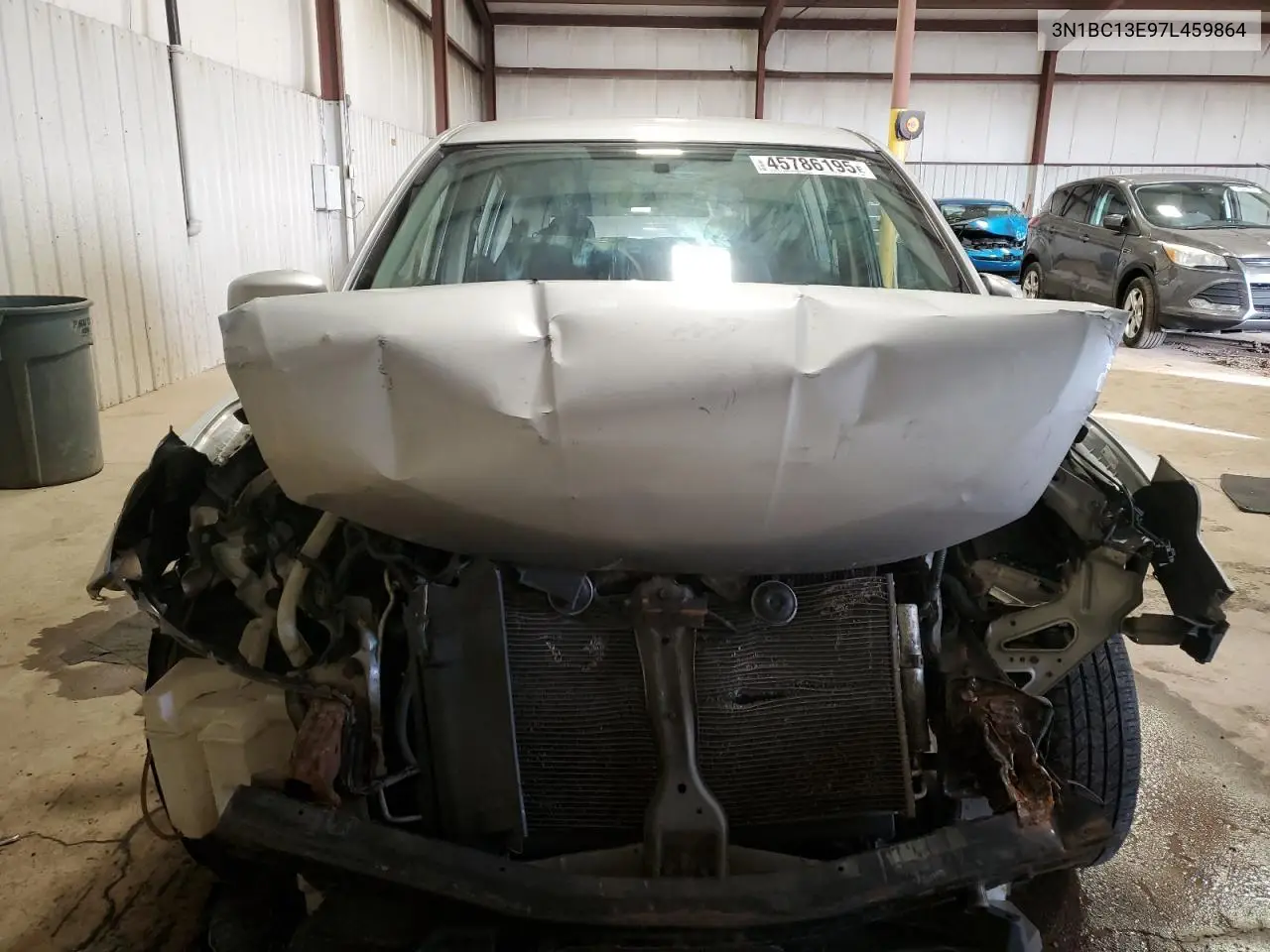 2007 Nissan Versa S VIN: 3N1BC13E97L459864 Lot: 45786195