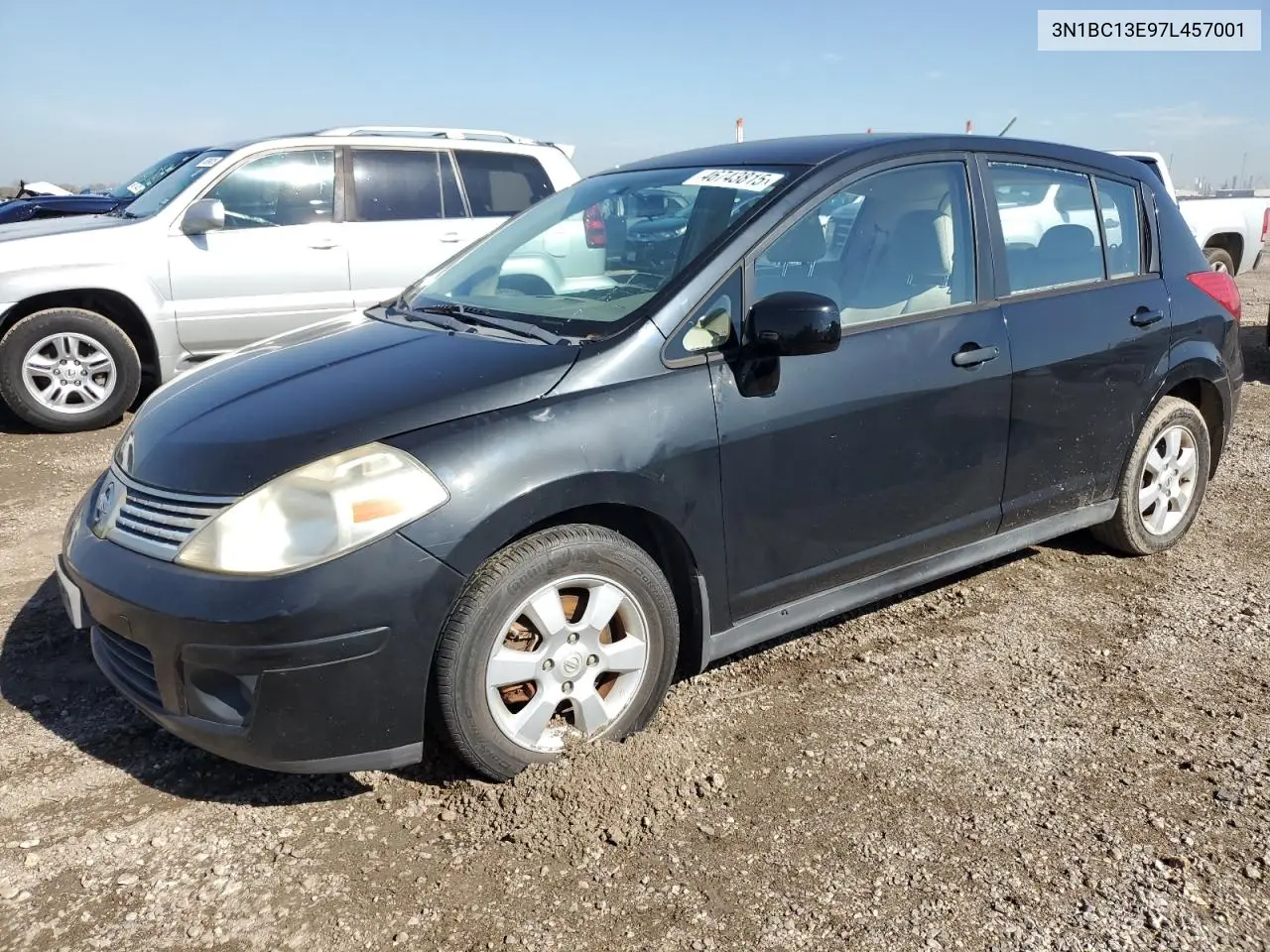 2007 Nissan Versa S VIN: 3N1BC13E97L457001 Lot: 46743815
