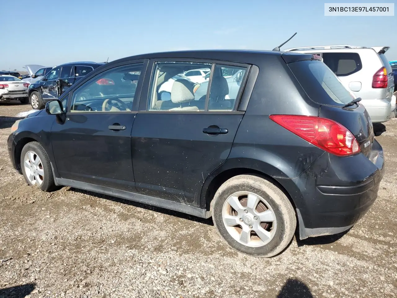2007 Nissan Versa S VIN: 3N1BC13E97L457001 Lot: 46743815