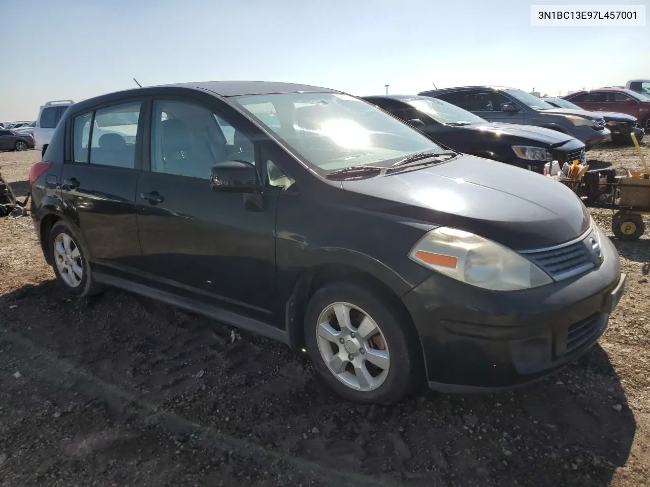 2007 Nissan Versa S VIN: 3N1BC13E97L457001 Lot: 46743815