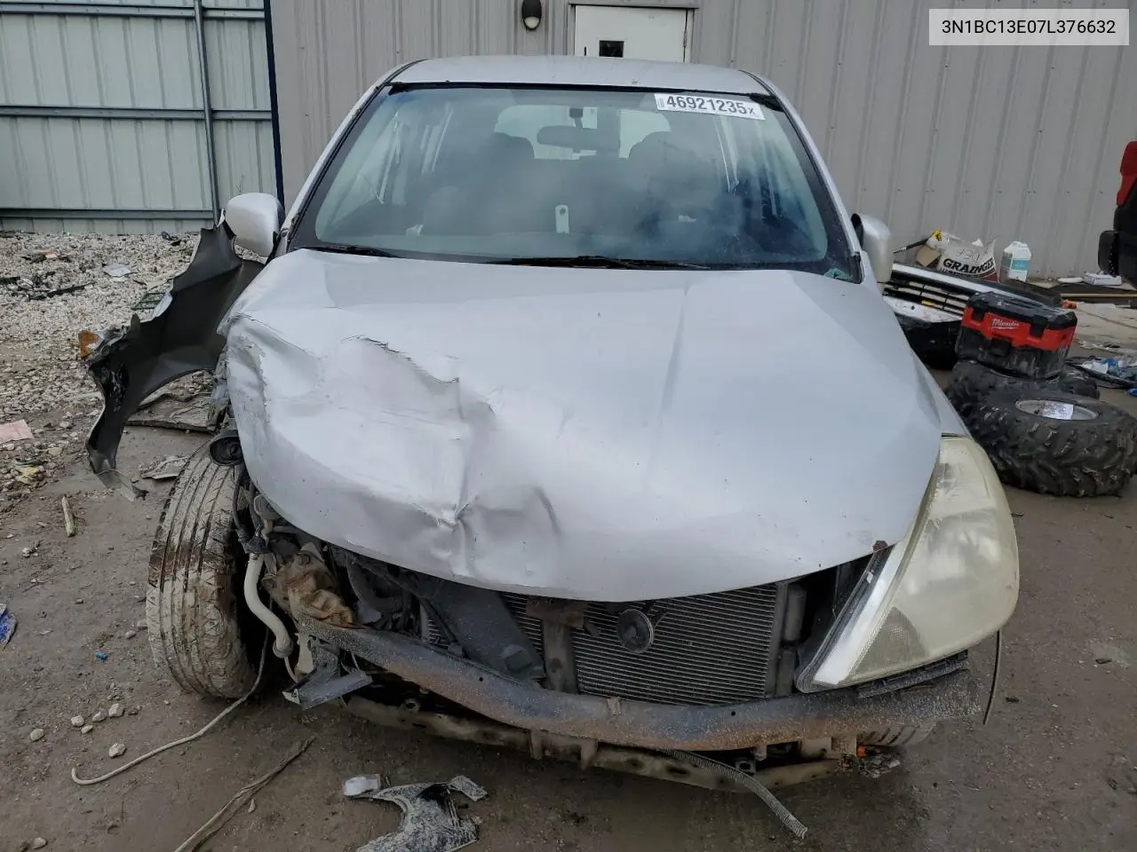 2007 Nissan Versa S VIN: 3N1BC13E07L376632 Lot: 46921235