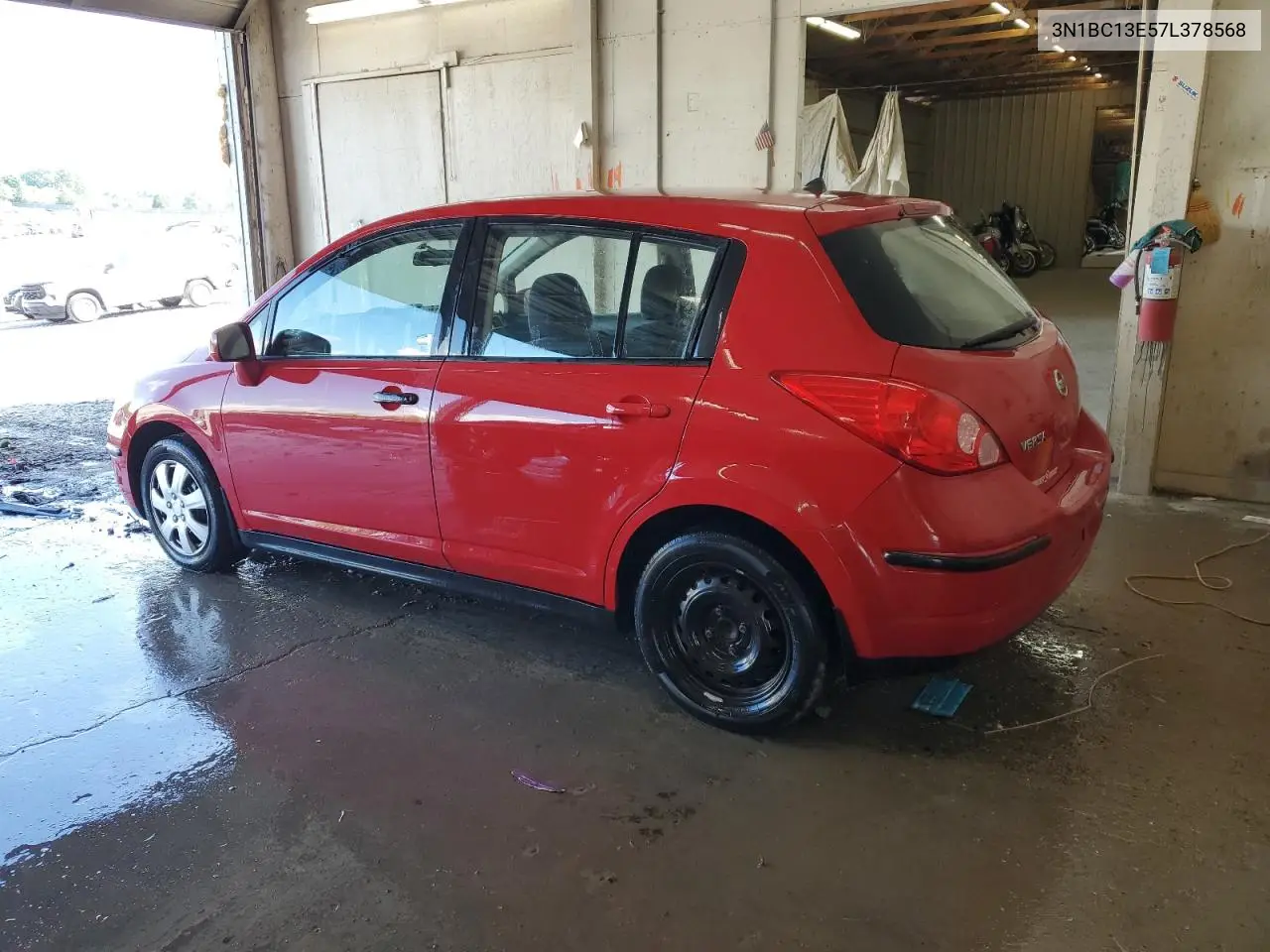 2007 Nissan Versa S VIN: 3N1BC13E57L378568 Lot: 56716455