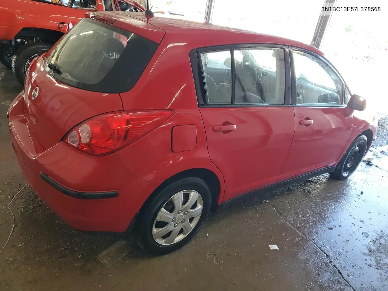 2007 Nissan Versa S VIN: 3N1BC13E57L378568 Lot: 56716455