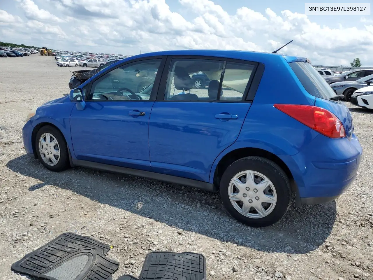 2007 Nissan Versa S VIN: 3N1BC13E97L398127 Lot: 56961975