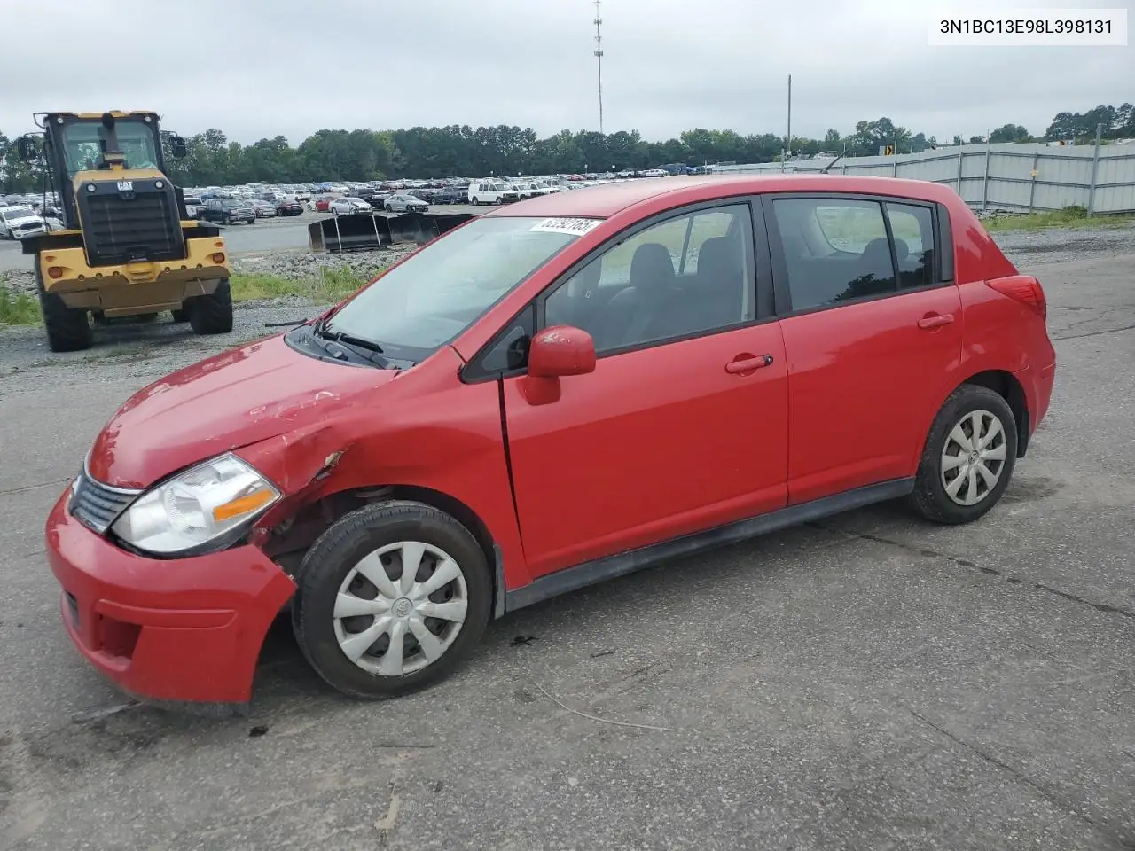 2008 Nissan Versa S VIN: 3N1BC13E98L398131 Lot: 62292165