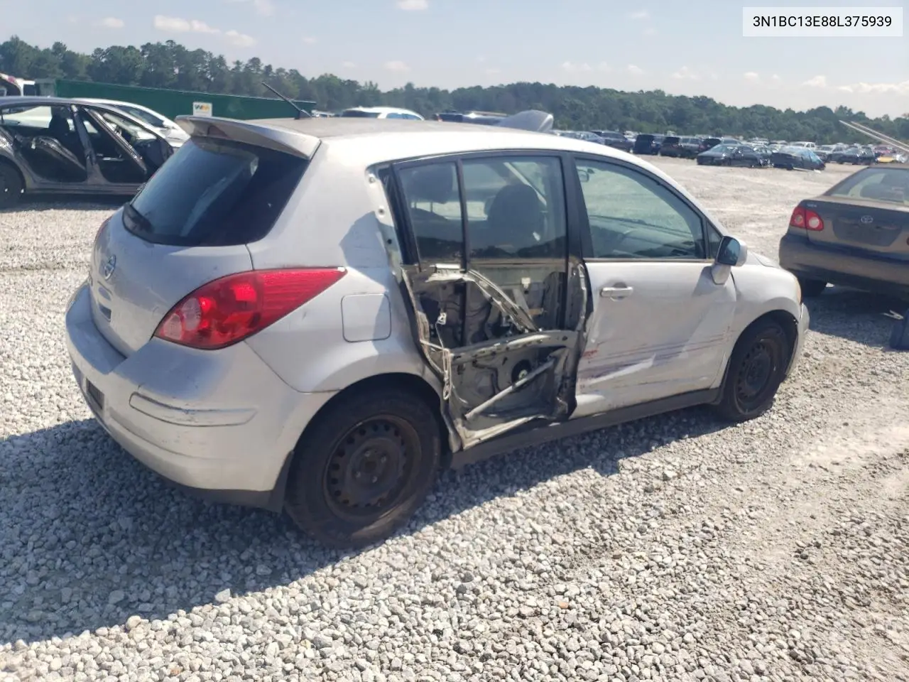 2008 Nissan Versa S VIN: 3N1BC13E88L375939 Lot: 62842695