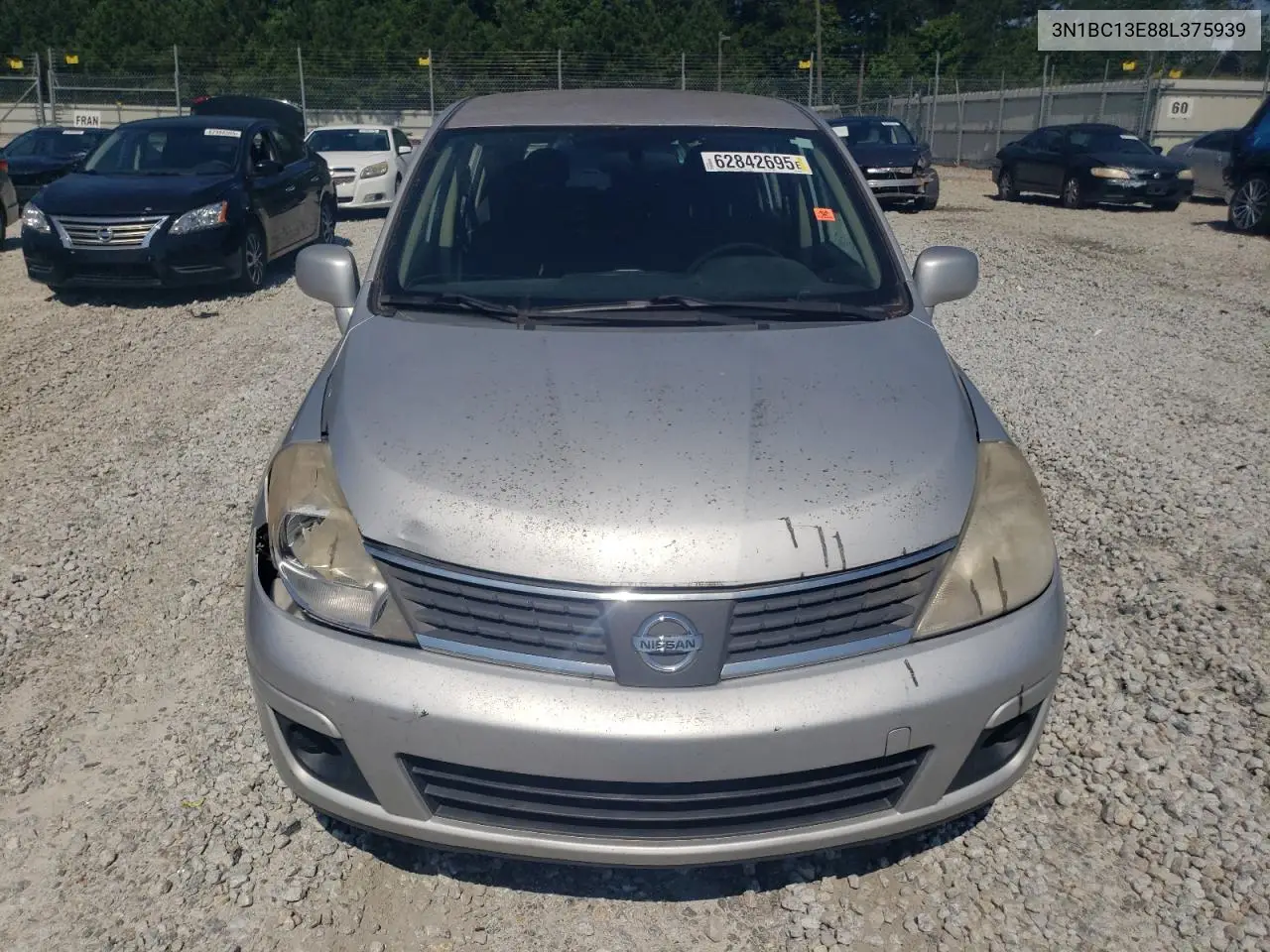 2008 Nissan Versa S VIN: 3N1BC13E88L375939 Lot: 62842695
