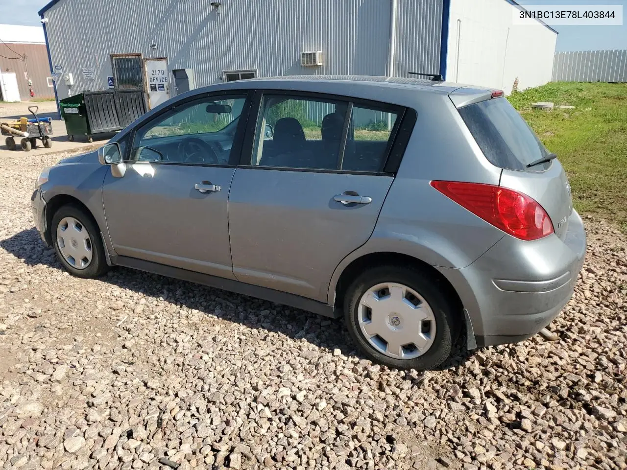 2008 Nissan Versa S VIN: 3N1BC13E78L403844 Lot: 63495055