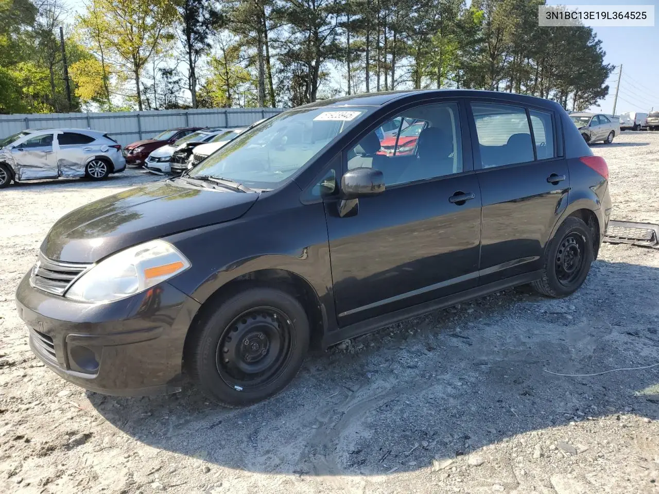 2009 Nissan Versa S VIN: 3N1BC13E19L364525 Lot: 51923945