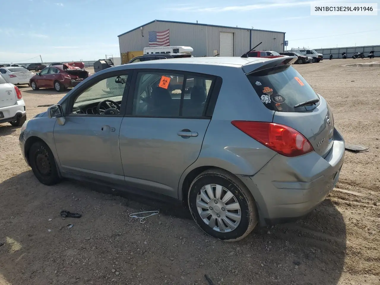 2009 Nissan Versa S VIN: 3N1BC13E29L491946 Lot: 55519415